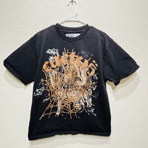 Sp5der T shirt Medium Black Web
